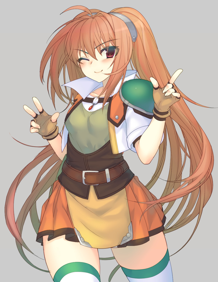 estelle bright (eiyuu densetsu and 1 more) drawn by sasaki_shou