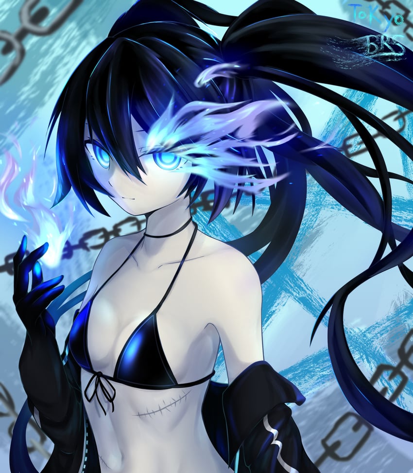 black rock shooter (black rock shooter) drawn by tokyo_(1421)