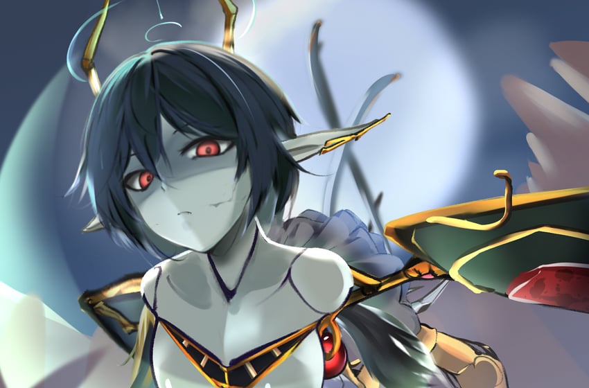 gnosis (mon-musu quest! and 1 more) drawn by mated