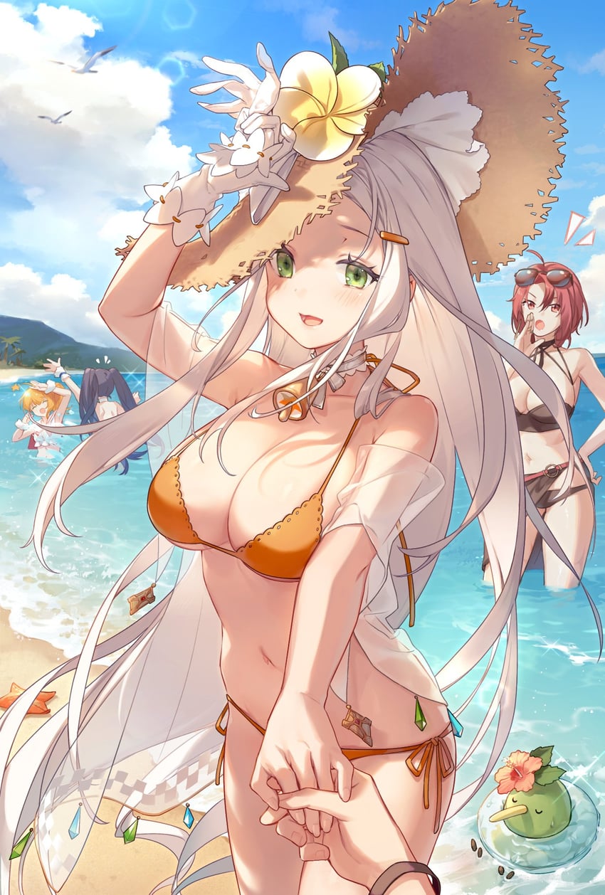 ragaraja, aria, and arhat (destiny child) drawn by kuroko_mikura