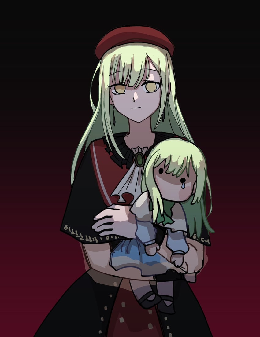 wakaba mutsumi and mortis (bang dream! and 1 more) drawn by yuec