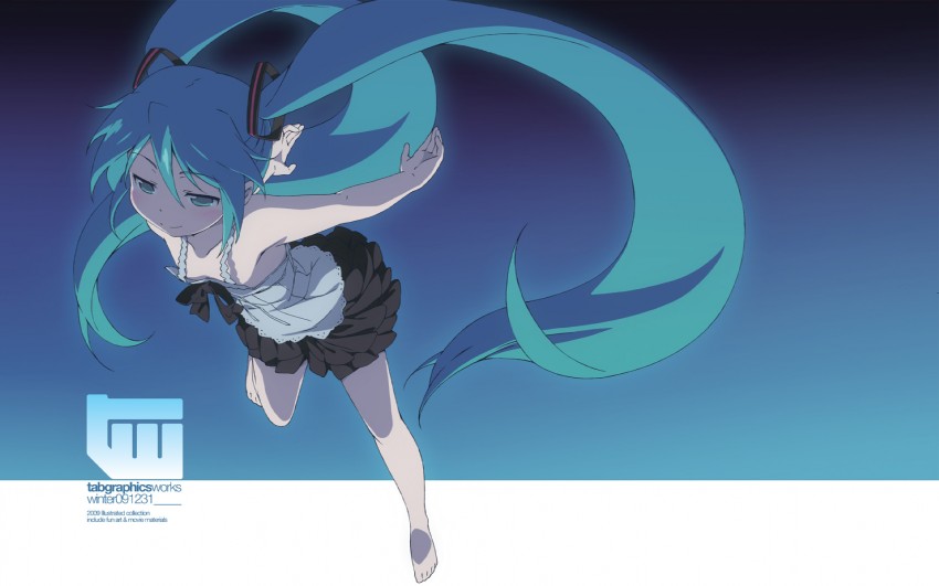 hatsune miku (vocaloid and 2 more) drawn by kanzaki_hiro