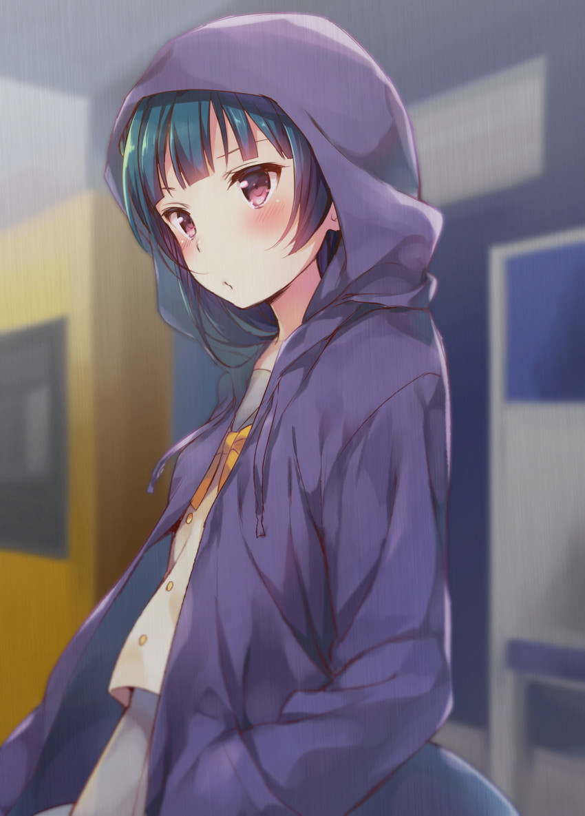 tsushima yoshiko (love live! and 1 more) drawn by hazuki_(sutasuta)