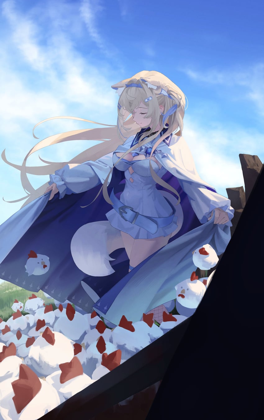 fuwawa abyssgard (hololive and 2 more) drawn by revilol