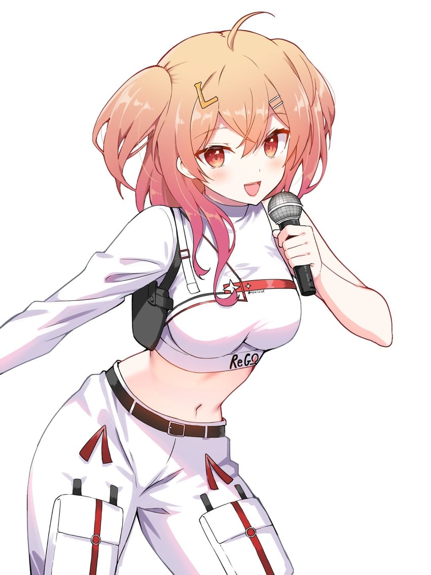 ichijou ririka (hololive and 1 more) drawn by ishida_aya