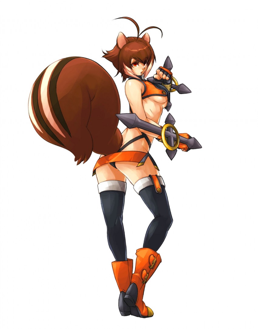 makoto nanaya (blazblue and 1 more) drawn by katou_yuuki