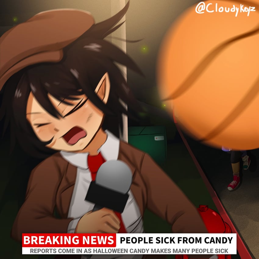 shameimaru aya and wriggle nightbug (touhou and 1 more) drawn by cloudykeyz