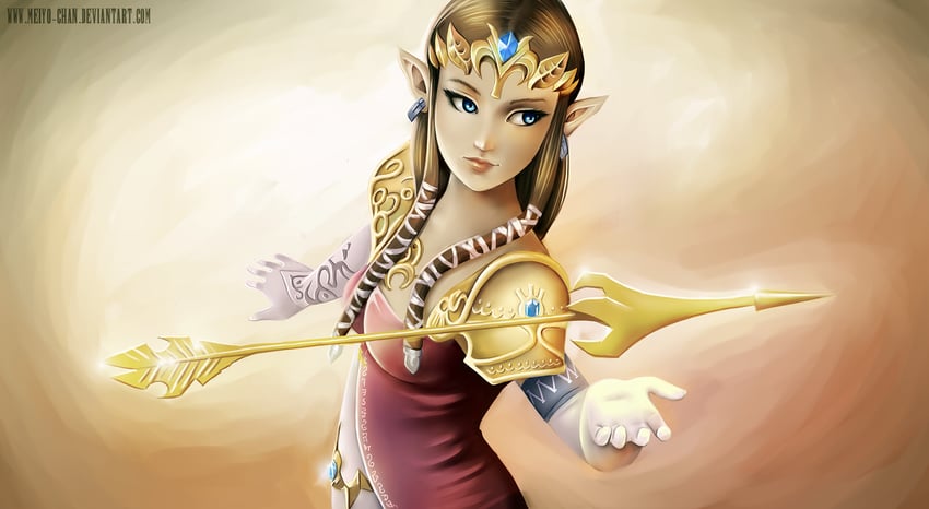 princess zelda (the legend of zelda and 1 more) drawn by chalkori