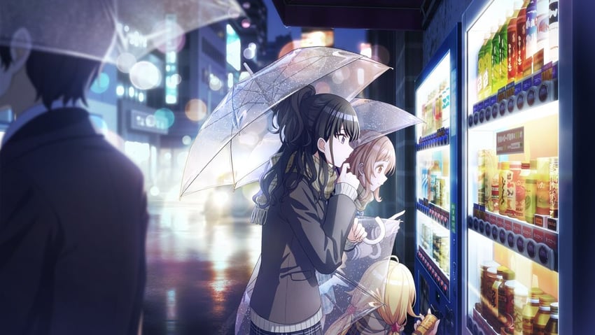 hachimiya meguru, sakuragi mano, and kazano hiori (idolmaster and 1 more)