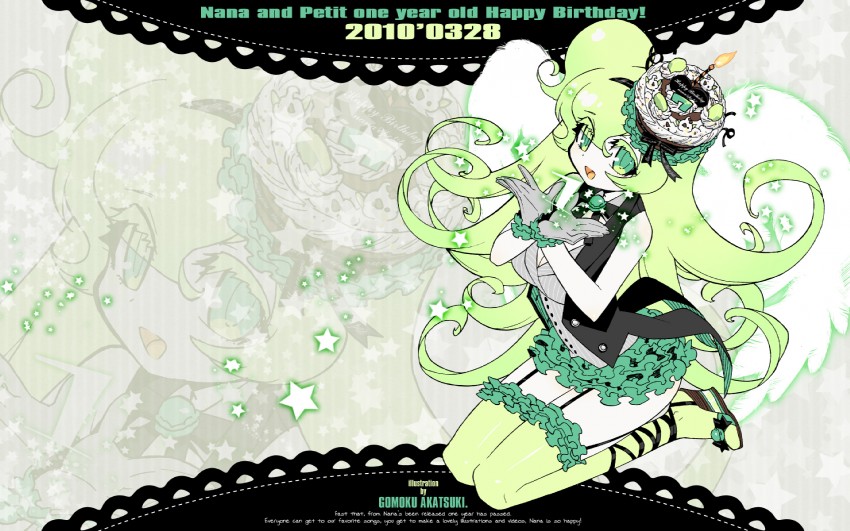 macne nana (apple inc. and 2 more) drawn by akatsuki_gomoku