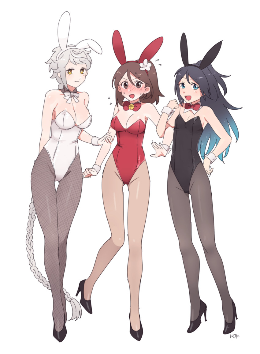 unryuu, katsuragi, and amagi (kantai collection) drawn by fig_(lchijiku)