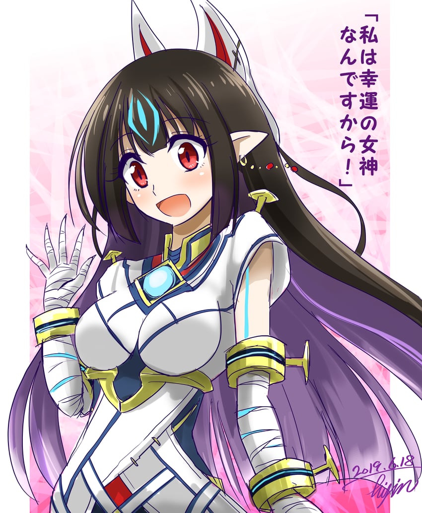 kasandra (xenoblade chronicles and 1 more) drawn by hisin