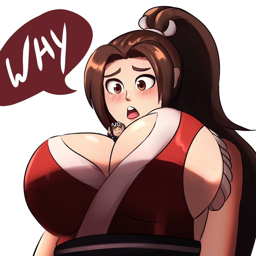 shiranui mai and sakurai masahiro (the king of fighters and 4 more) drawn by carlitoxproductions