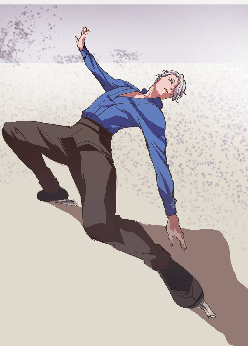 viktor nikiforov (yuri!!! on ice) drawn by nagi_(adgjmptw123456)