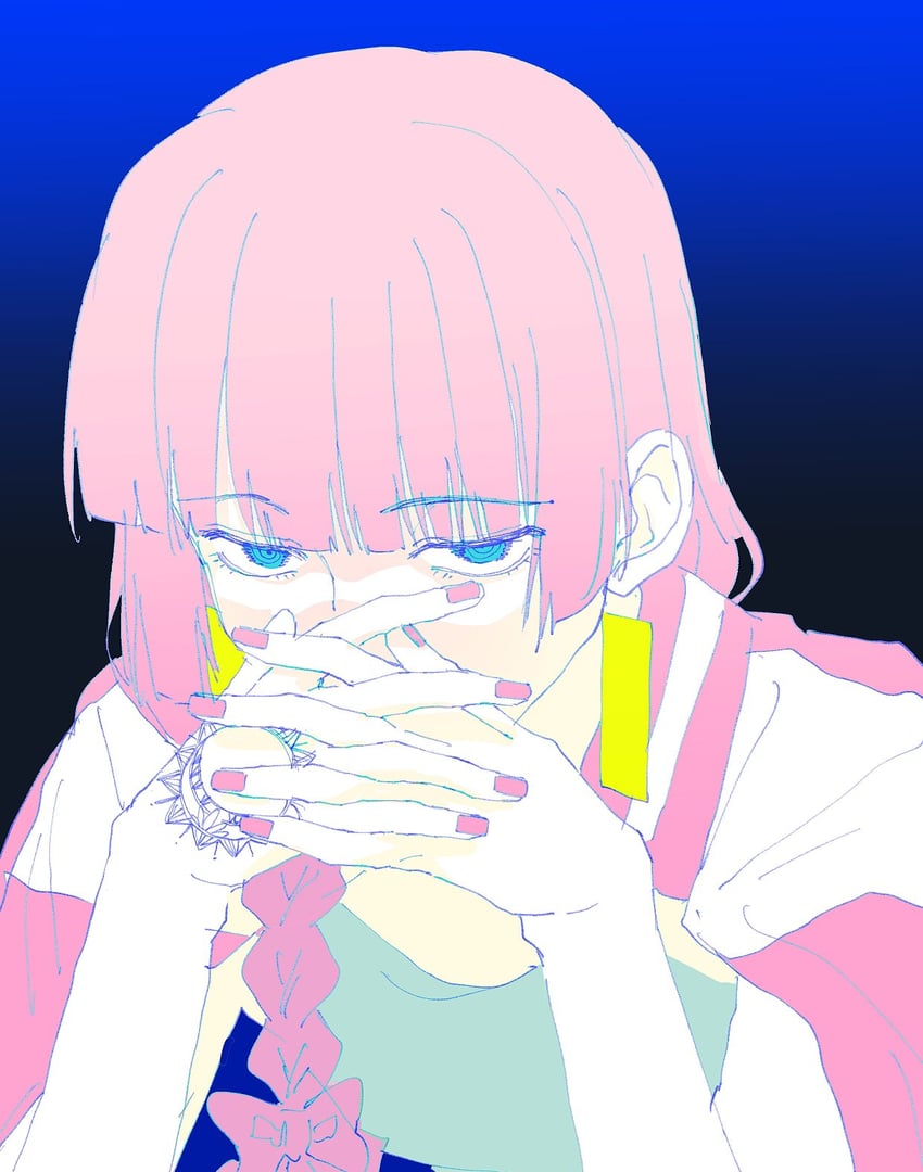 hiroi kikuri (bocchi the rock!) drawn by lowlifescore
