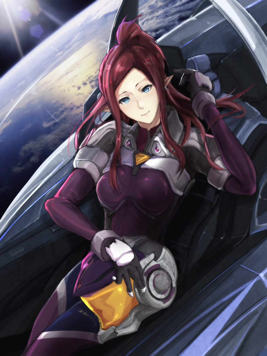 mirage farina jenius, vf-31, and vf-31c (macross and 1 more) drawn by kisaragi_chiyuki