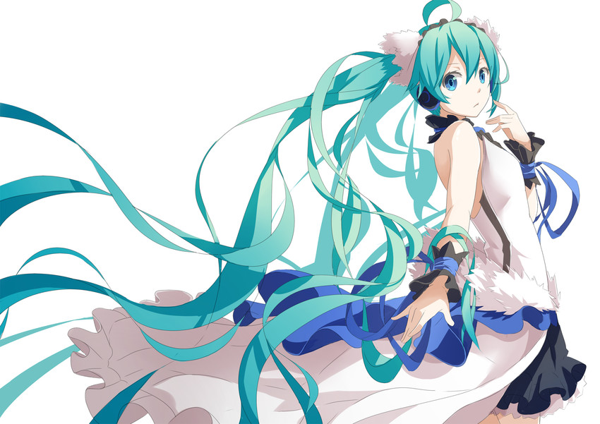 hatsune miku (vocaloid and 2 more) drawn by t1kosewad