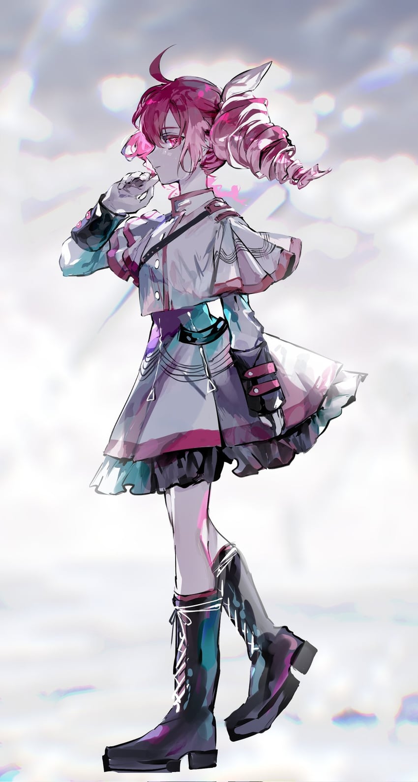 kasane teto (utau and 1 more) drawn by karanagare