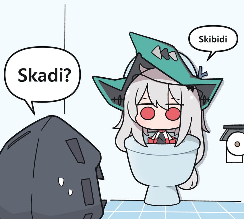 doctor, skadi, and skadi the corrupting heart (arknights and 1 more) drawn by malrangdonut