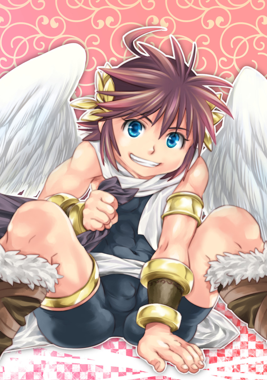 pit (kid icarus) drawn by karasuma_pink