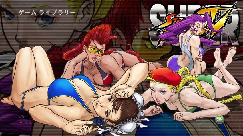 chun-li, cammy white, crimson viper, and rose (street fighter and 1 more)