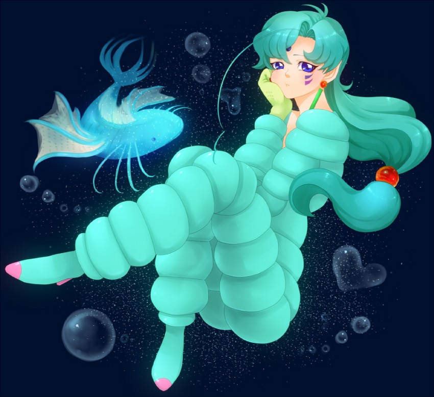 fish eye (bishoujo senshi sailor moon and 1 more) drawn by banana_imo