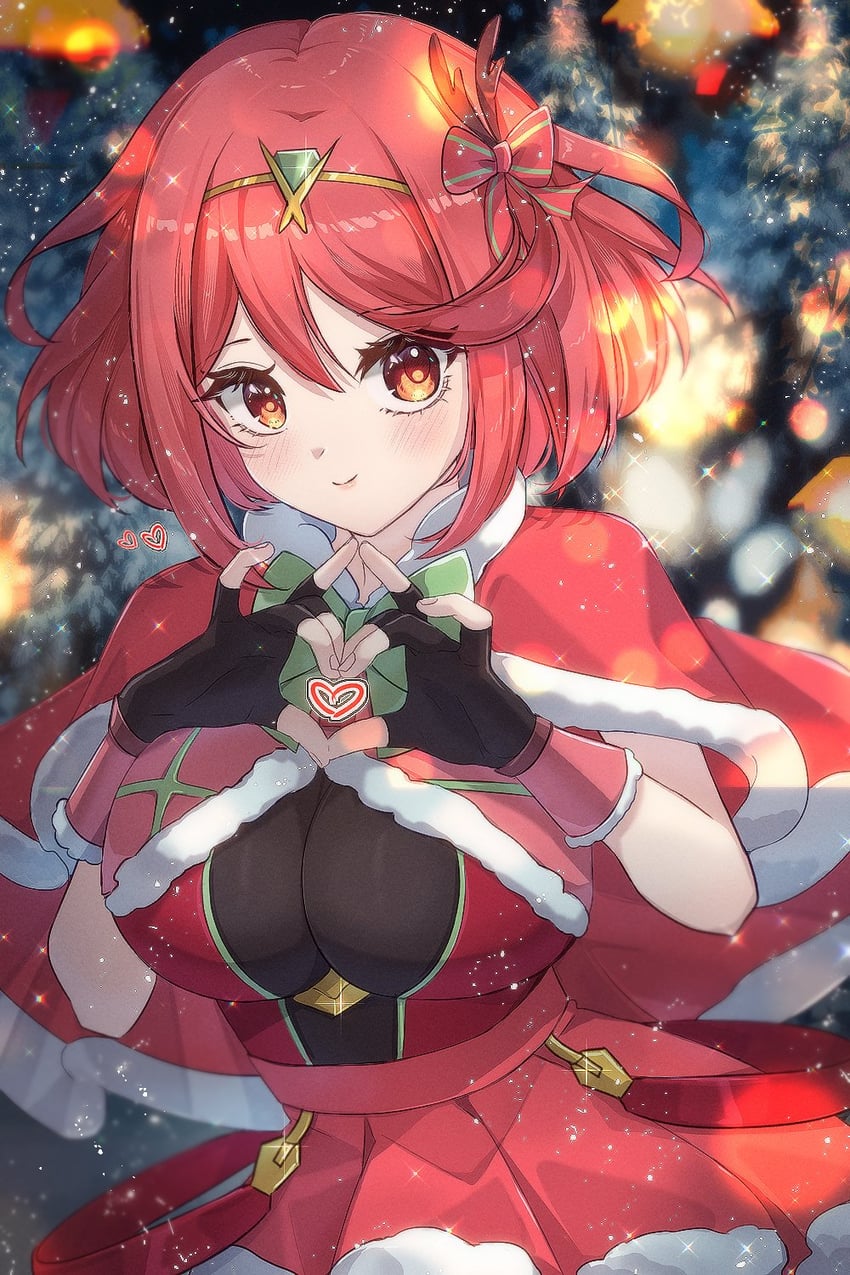 pyra (xenoblade chronicles and 1 more) drawn by zer00han