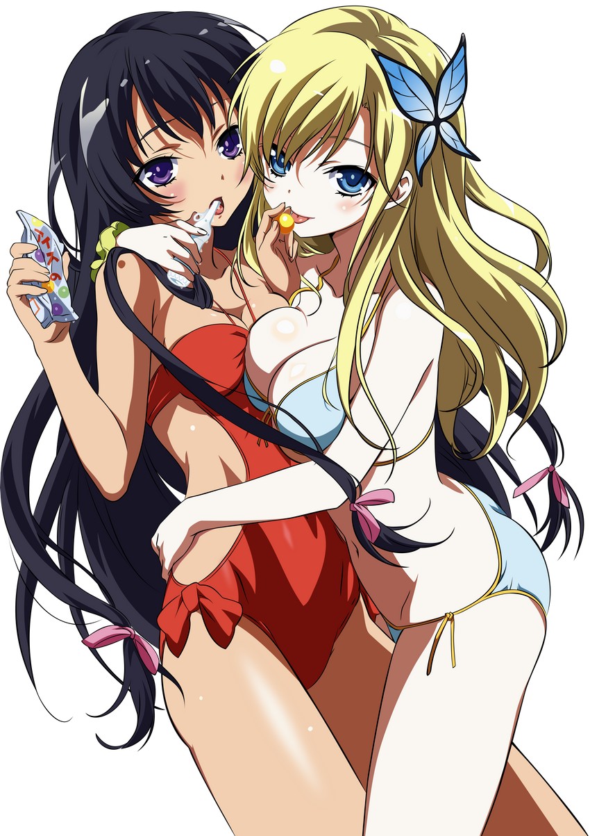 kashiwazaki sena and mikazuki yozora (boku wa tomodachi ga sukunai) drawn by fujii_maki