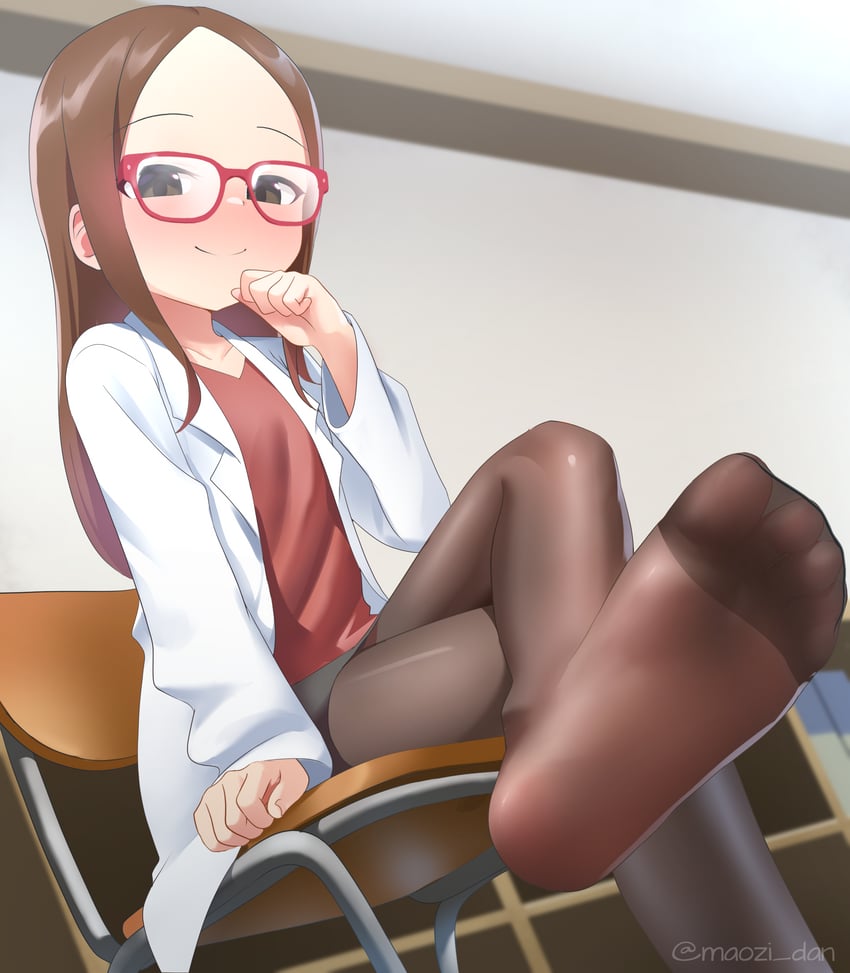 takagi-san (karakai jouzu no takagi-san) drawn by maozi_dan