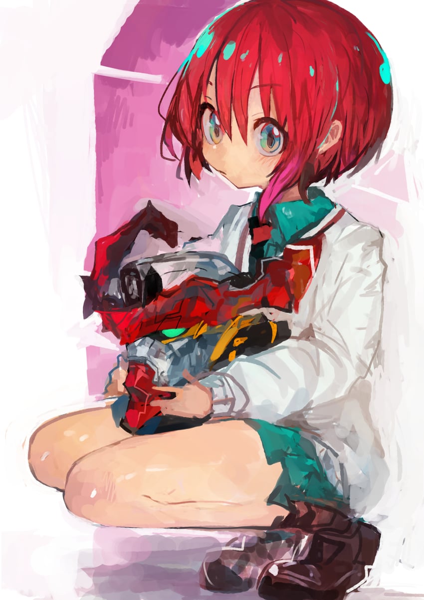 amate yuzuriha and gquuuuuux (gundam and 1 more) drawn by kaamin_(mariarose753)