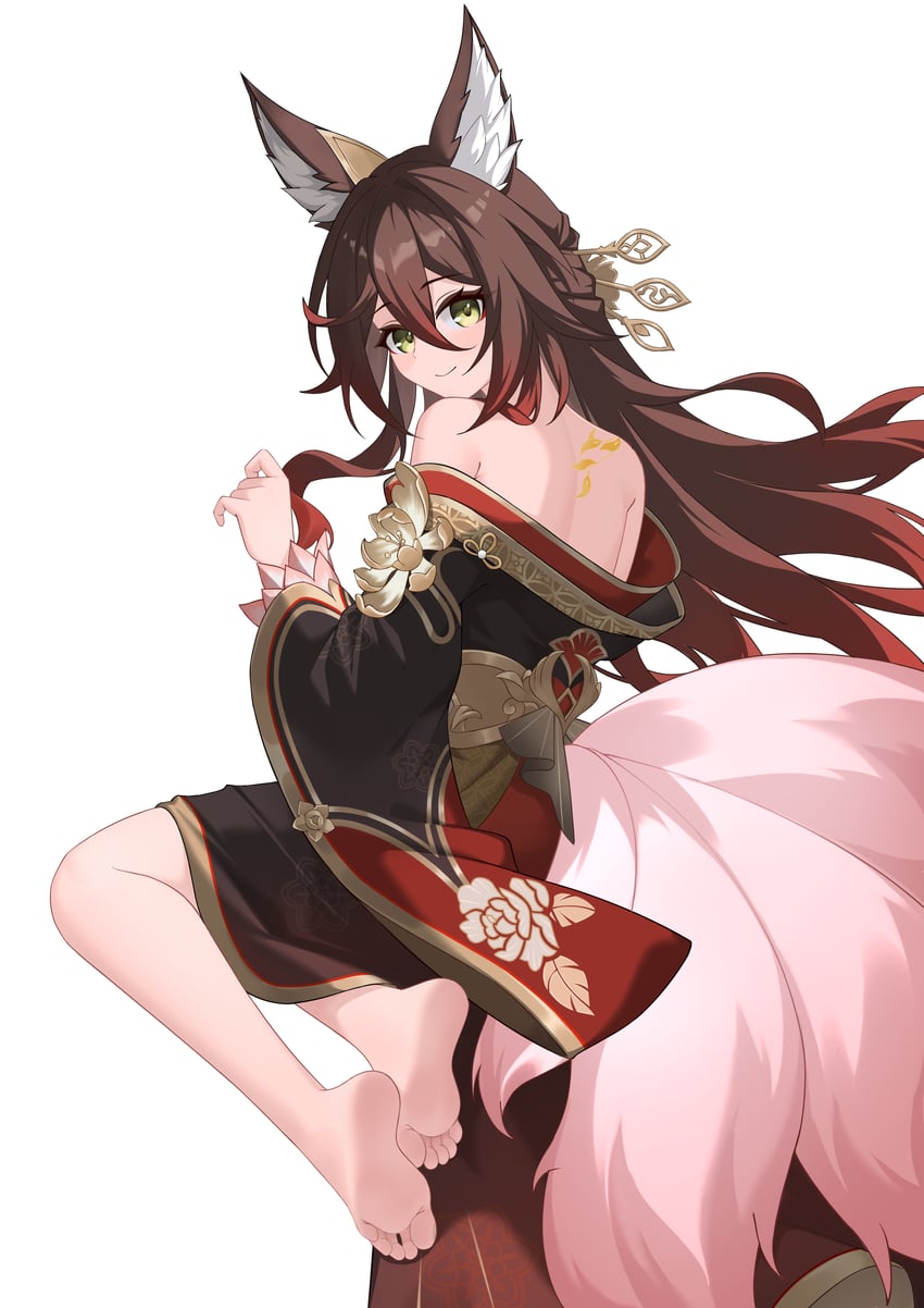 tingyun and fugue (honkai and 1 more) drawn by kurosti