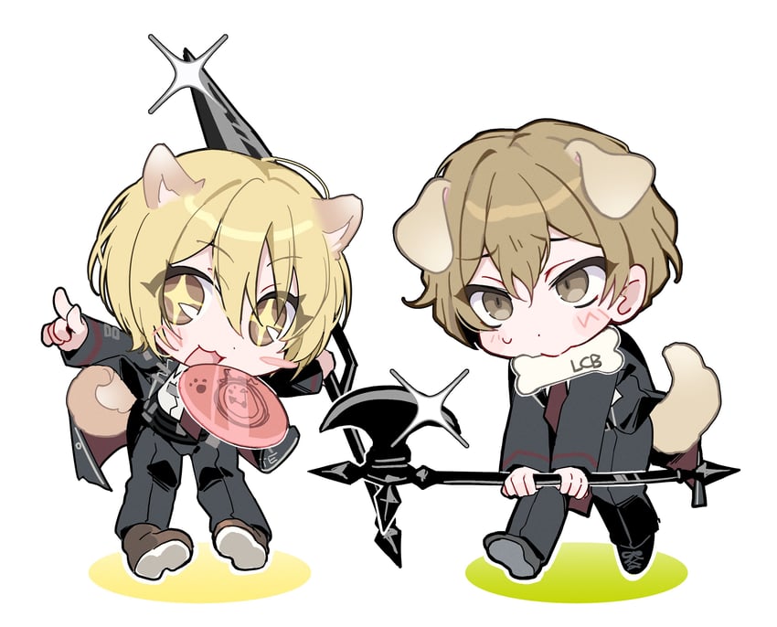 don quixote and sinclair (project moon and 1 more) drawn by manic_rabbits