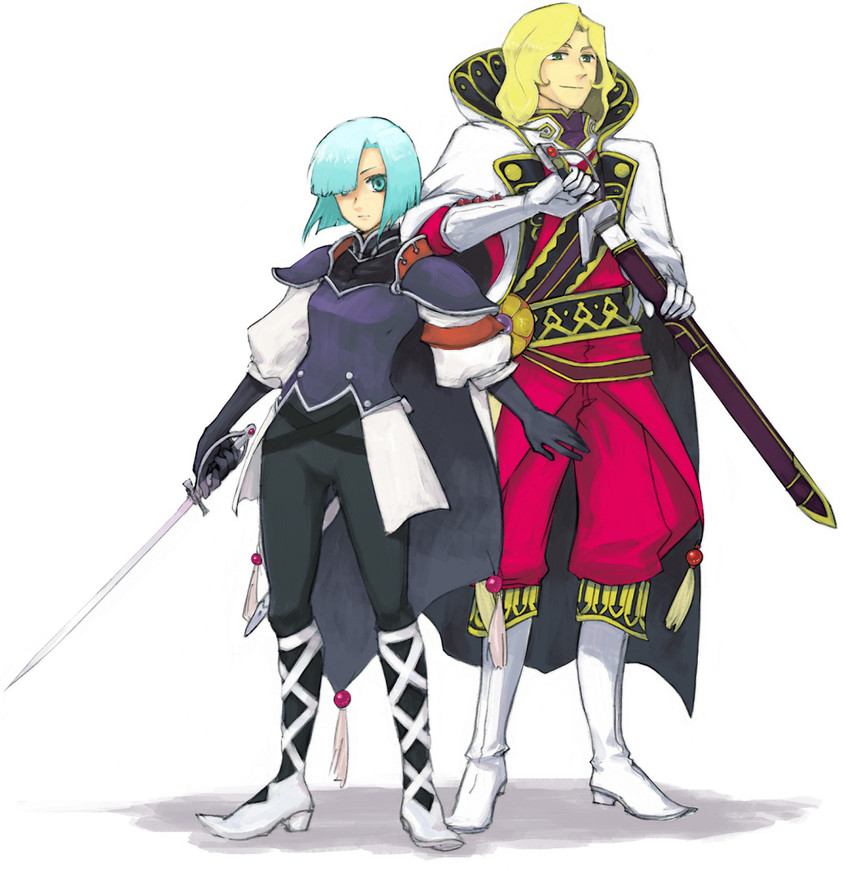 leen and mullen (grandia and 1 more) drawn by shinmai_(kyata)
