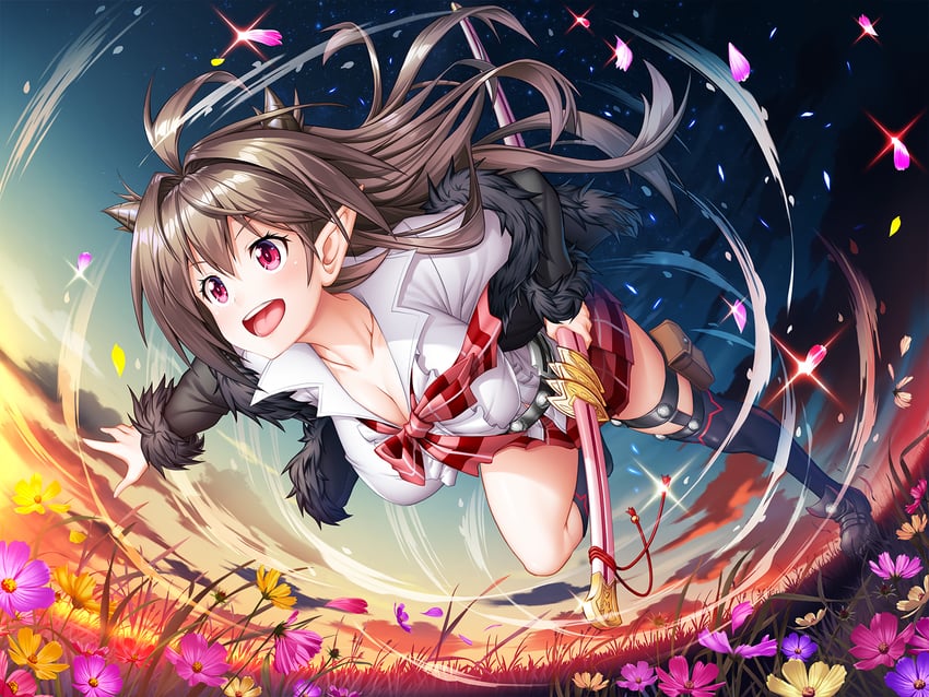 leena (taimanin and 1 more) drawn by kagami_hirotaka