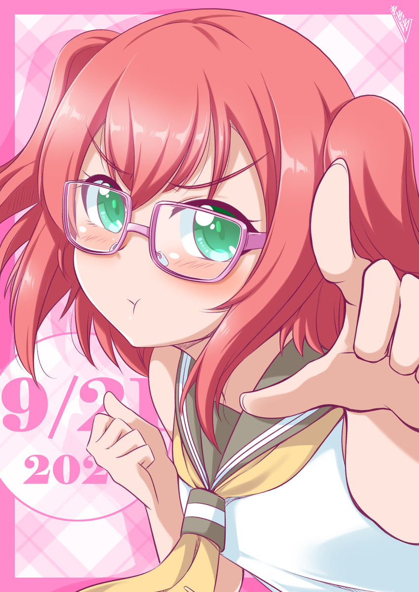 kurosawa ruby (love live! and 1 more) drawn by bunji