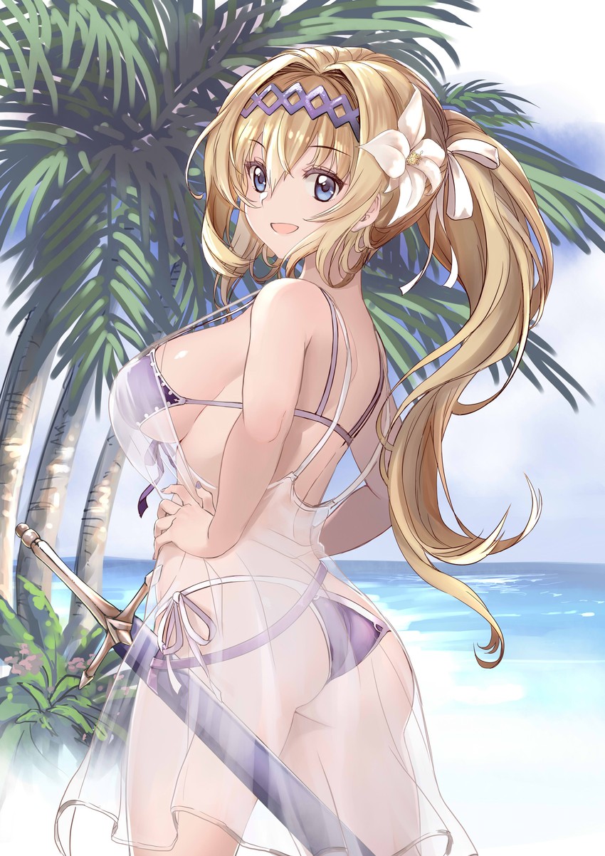jeanne d'arc (granblue fantasy) drawn by kaorihero