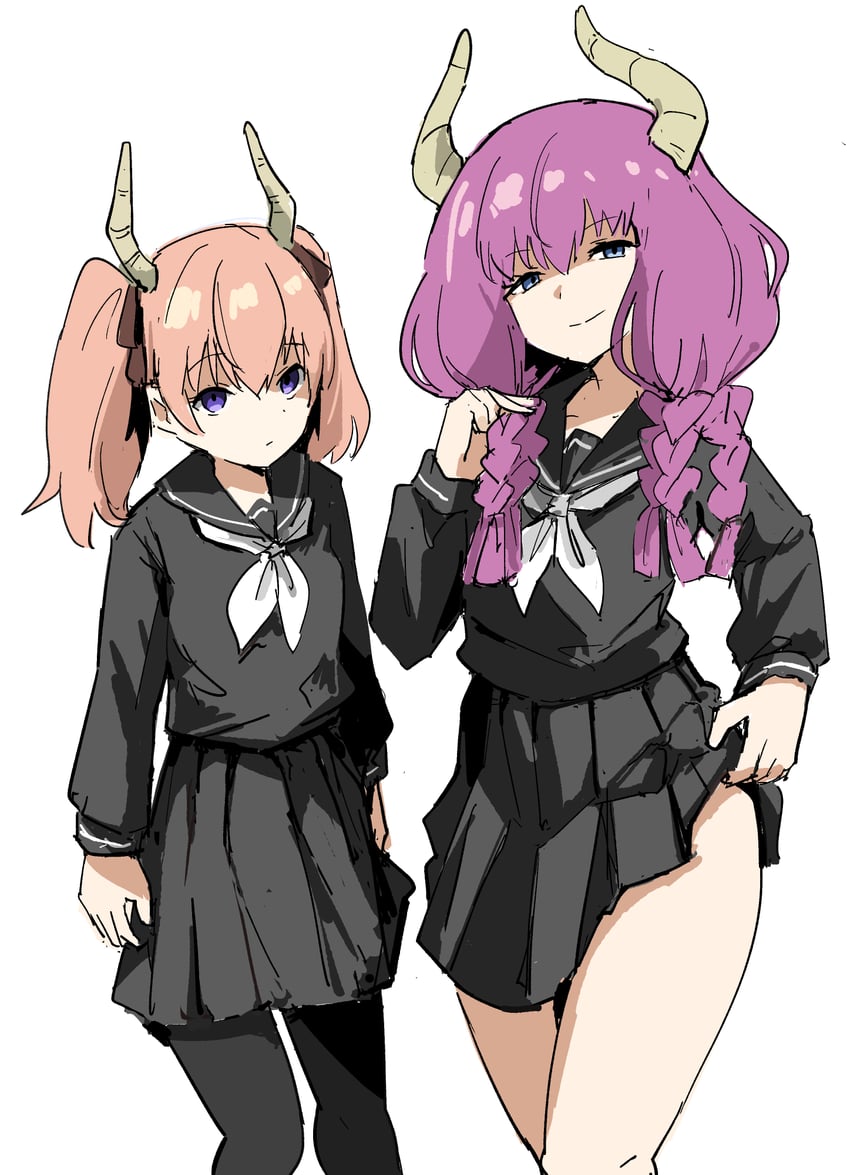 aura and linie (sousou no frieren) drawn by tenten_(chan4545)