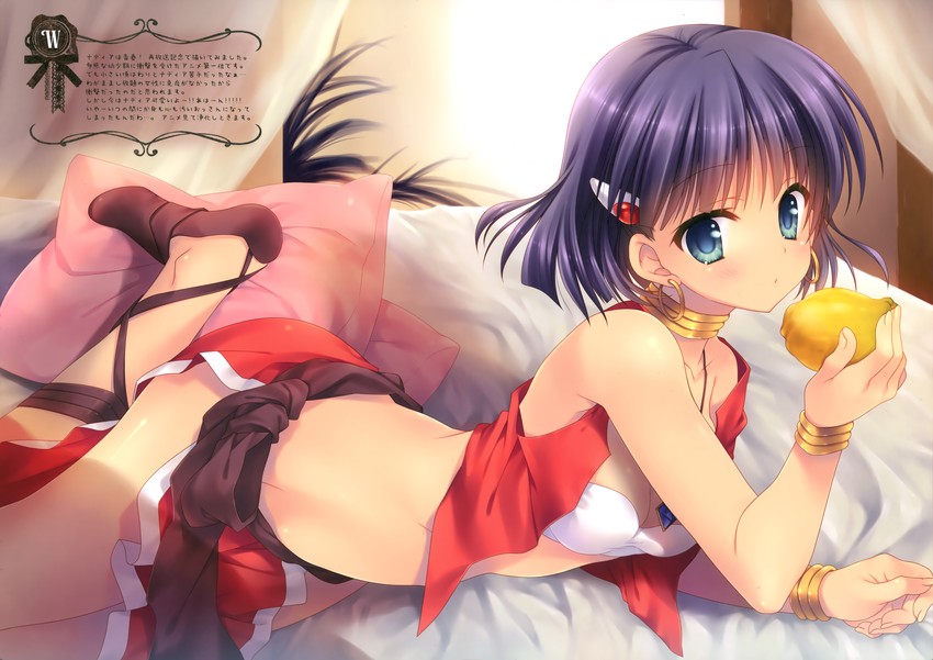 nadia la arwall (fushigi no umi no nadia) drawn by tatekawa_mako and wnb_mark