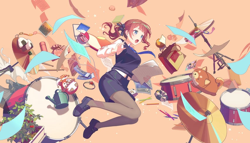 mochizuki honami and phenny (project sekai) drawn by colorful_palette