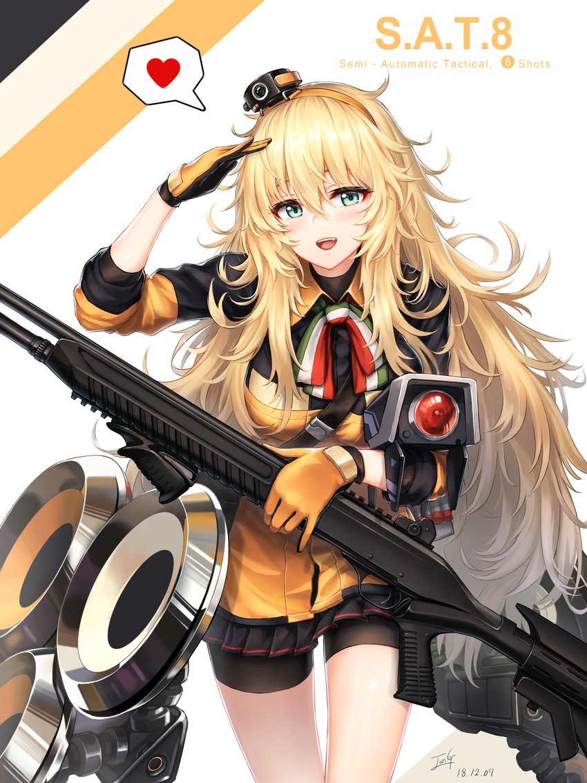 dinergate and s.a.t.8 (girls' frontline) drawn by baek_hyang