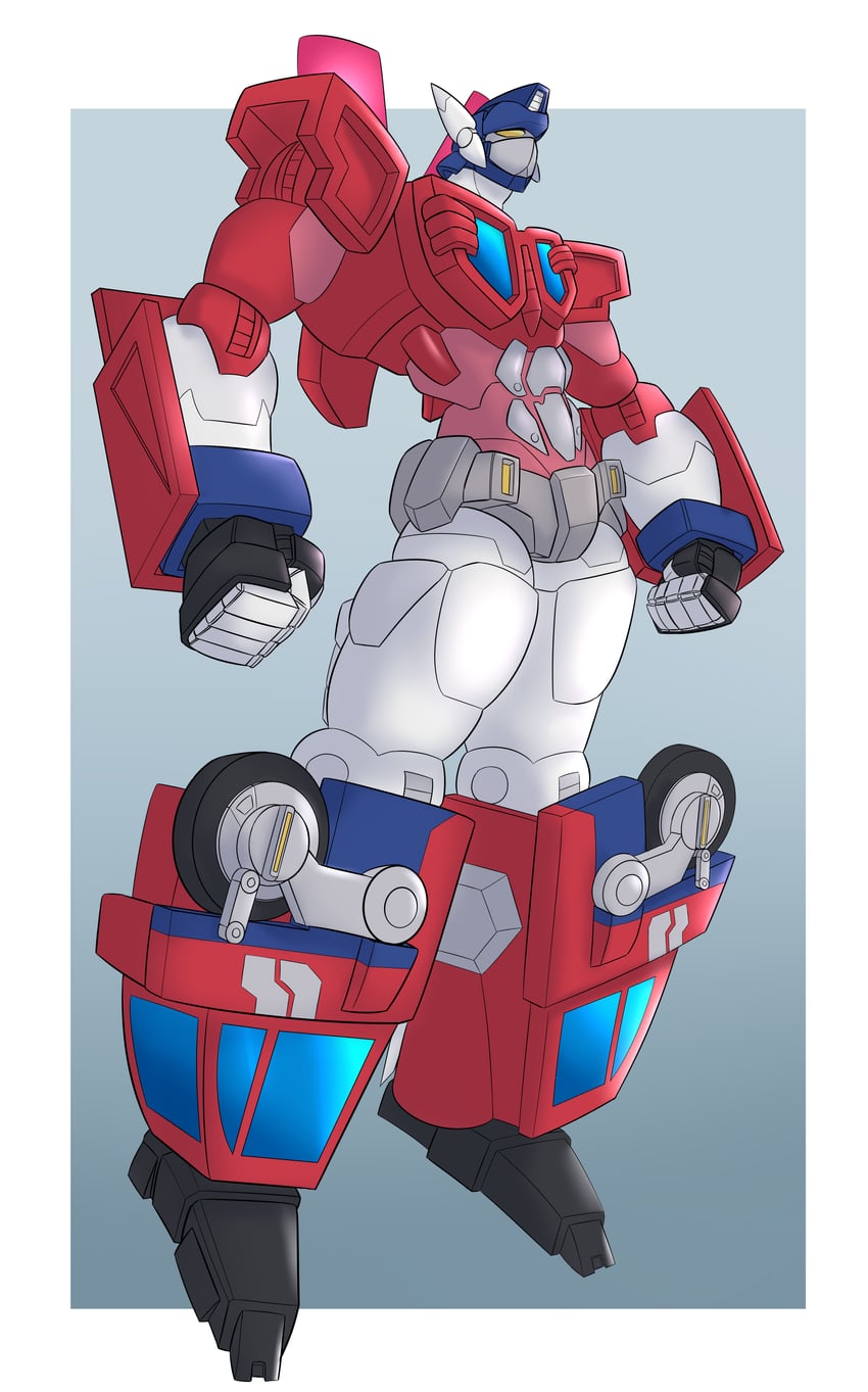 fire convoy (transformers and 1 more) drawn by boca_tc