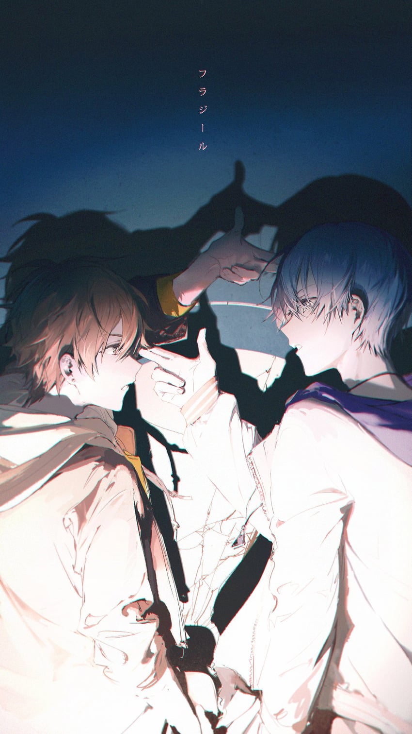 shinonome akito and aoyagi touya (project sekai and 1 more) drawn by rella