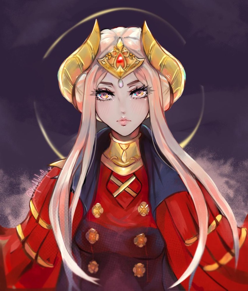 edelgard von hresvelg (fire emblem and 1 more) drawn by knifewaifu