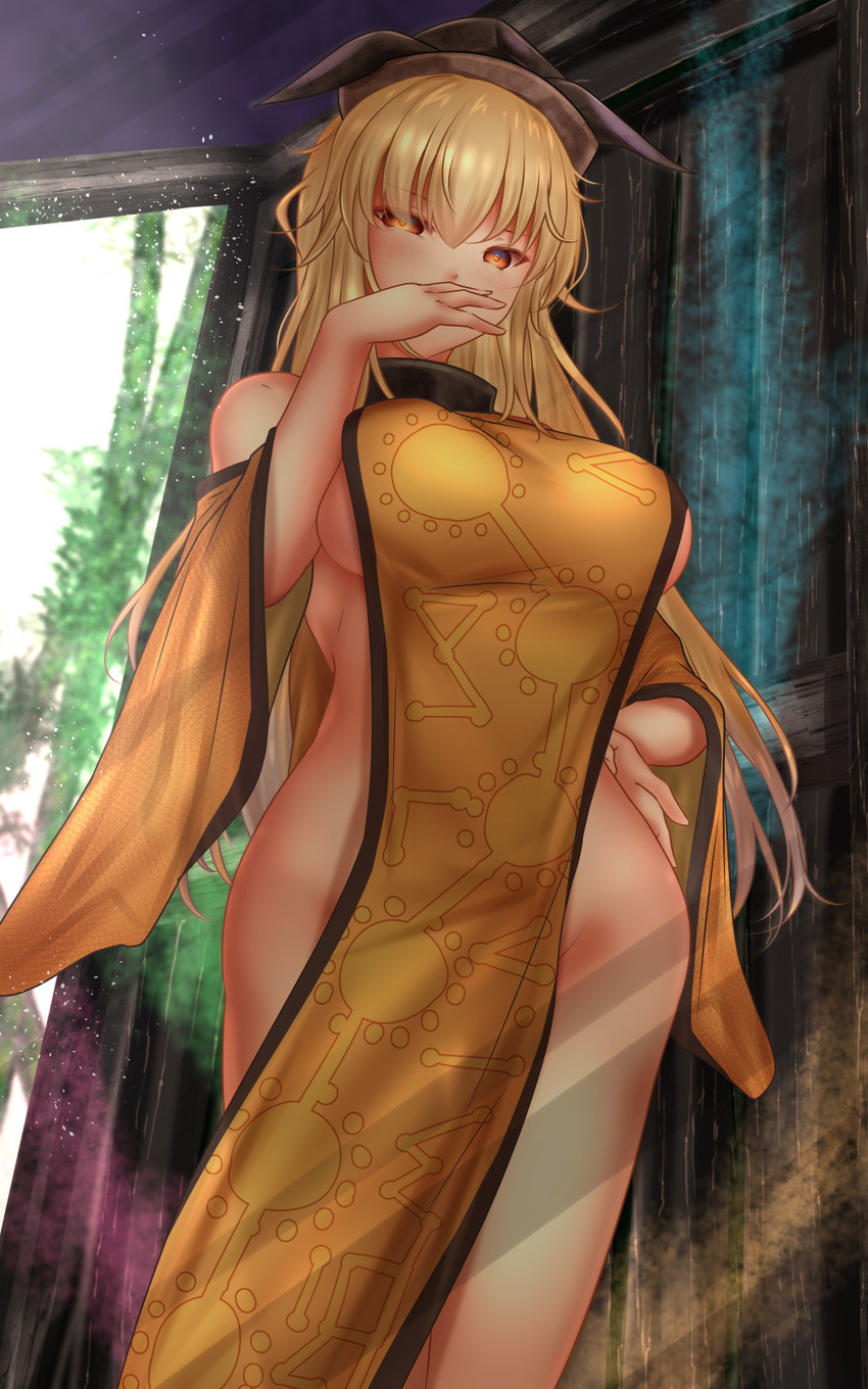 matara okina (touhou and 1 more) drawn by shounen_(hogehoge)