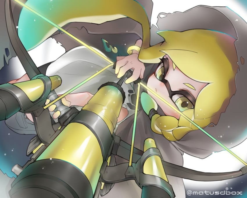 agent 3 (splatoon and 1 more) drawn by matsushita_(matsudbox)