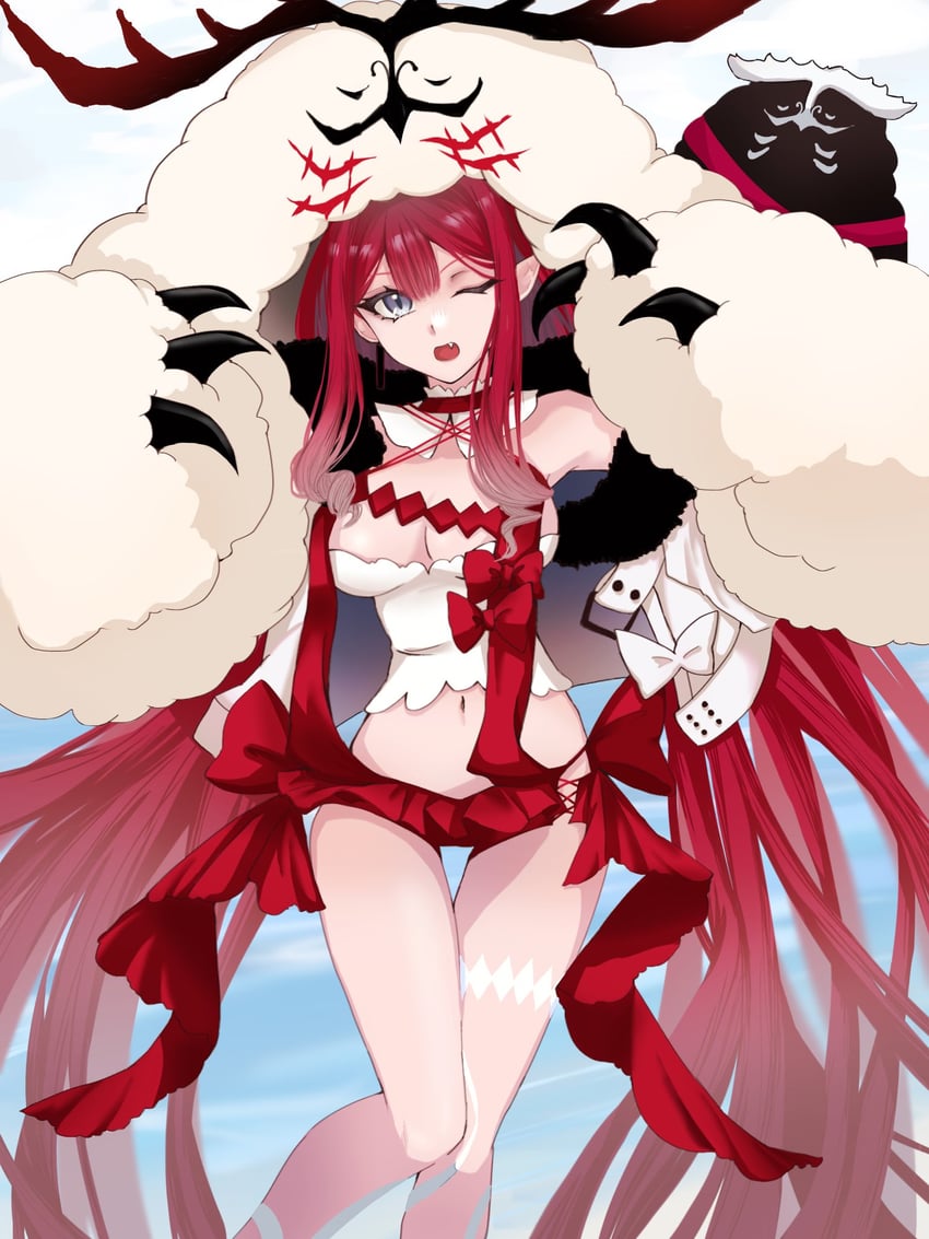 baobhan sith and cernunnos (fate and 1 more) drawn by kawairuka_ko