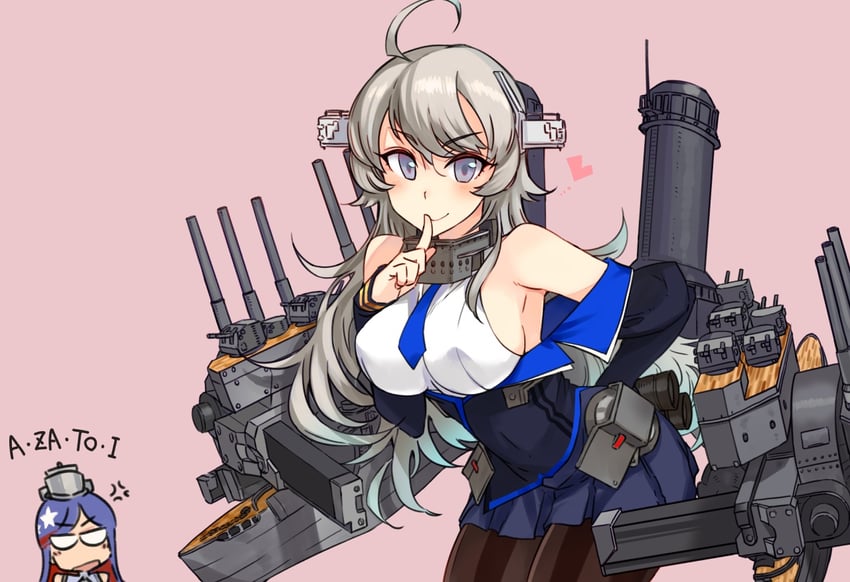 south dakota and washington (kantai collection) drawn by kusanagi_tonbo