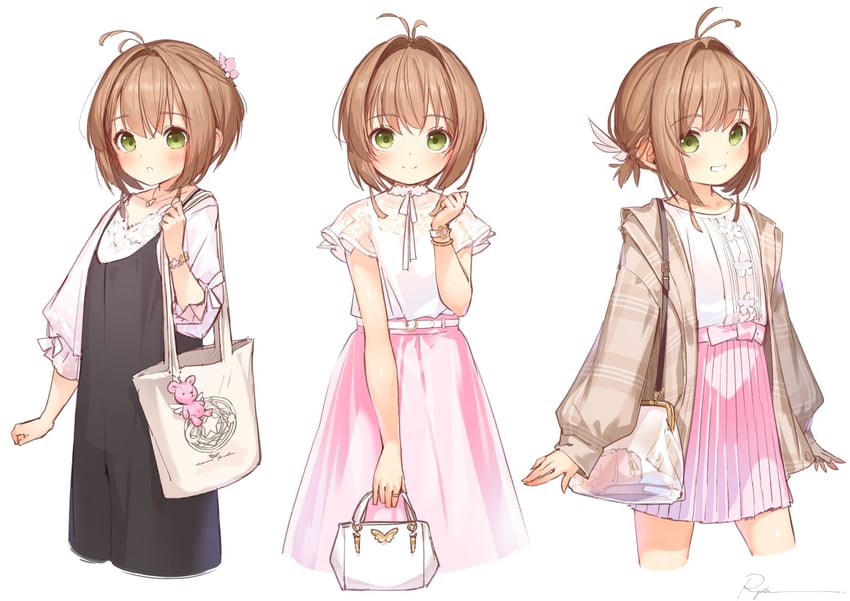 kinomoto sakura (cardcaptor sakura) drawn by ryota_(ry_o_ta)