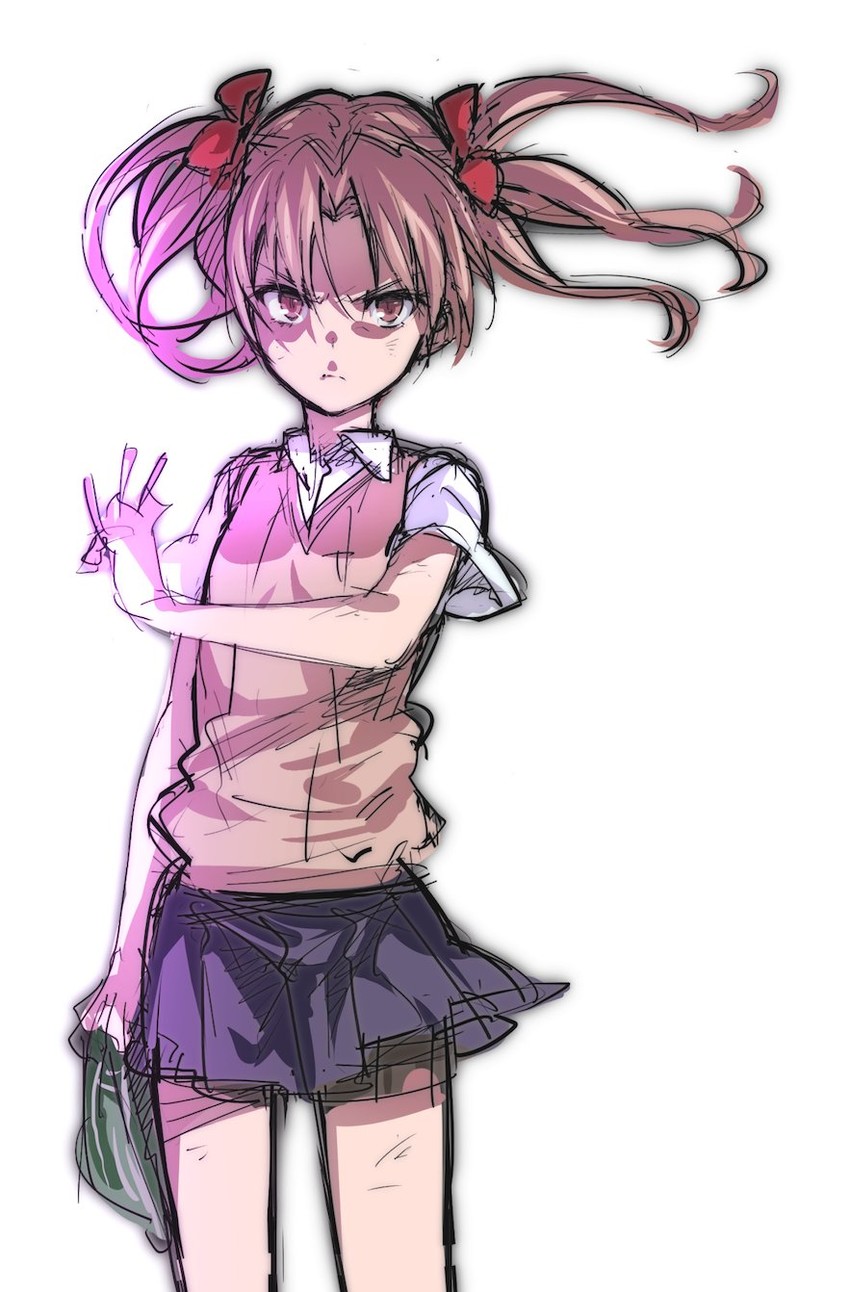shirai kuroko (toaru majutsu no index and 1 more) drawn by isshi_pyuma