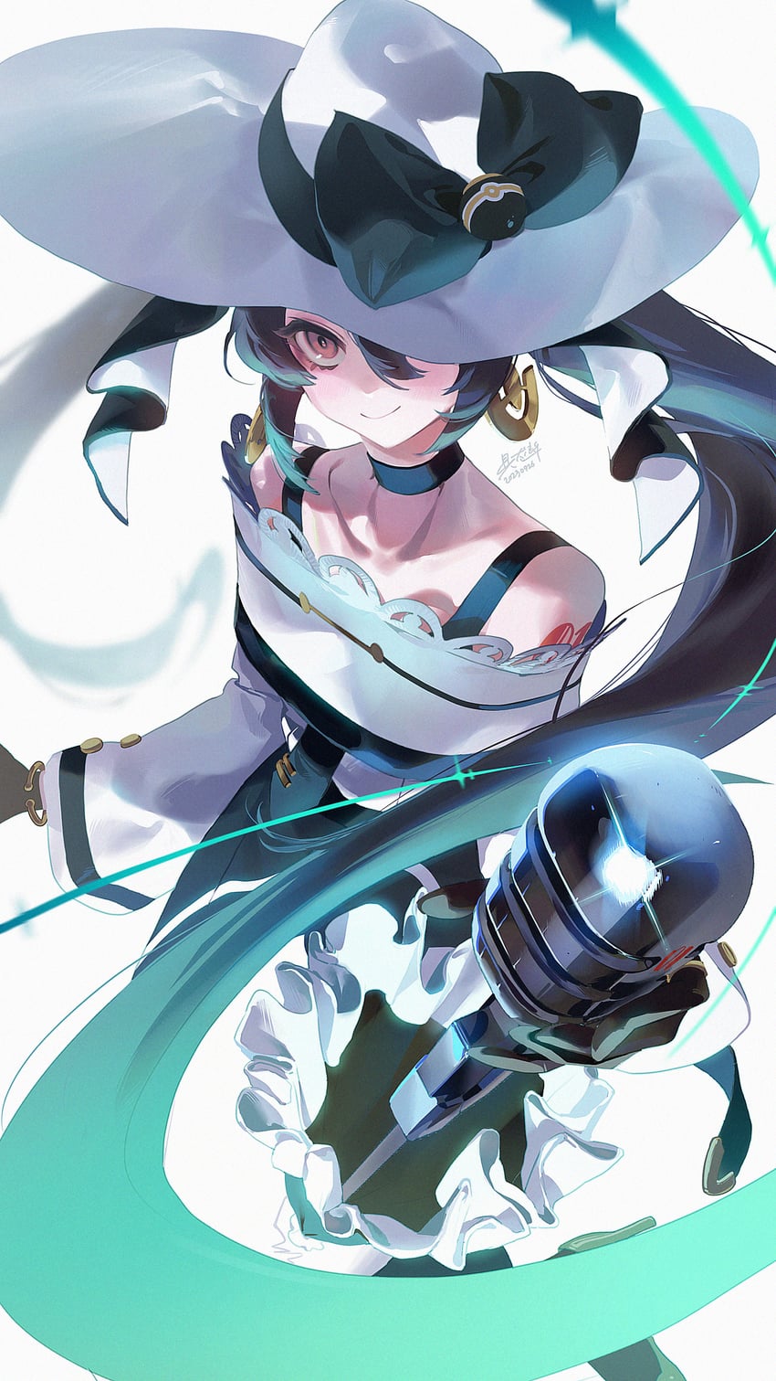 hatsune miku and dark miku (pokemon and 2 more) drawn by baekryang